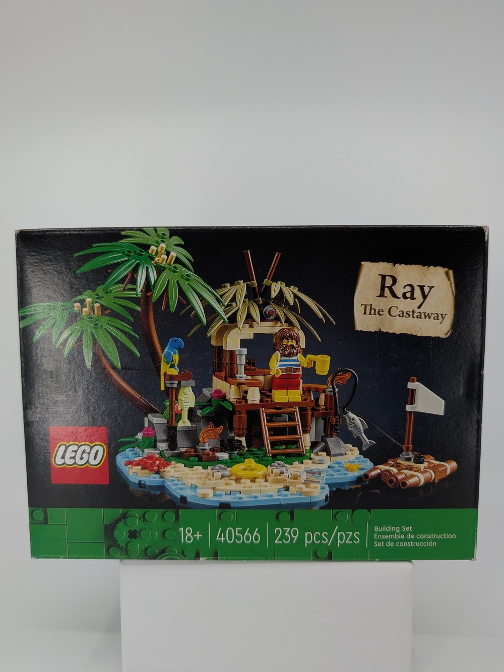 LEGO 40566 Ray The Castaway Island Building Set, Retired Gift W/ Purchase Sealed